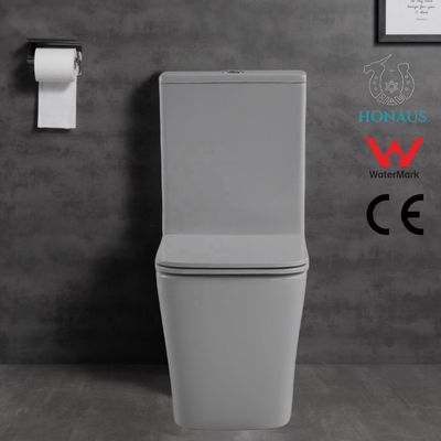 Square Anti Bacteria Two Piece Toilet Bowl