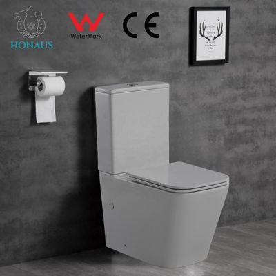 Square Anti Bacteria Two Piece Toilet Bowl