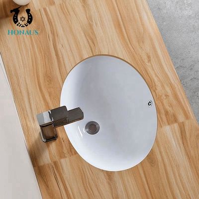 Customized 10L-15L Oval Under Counter Wash Basin Children'S Inset Countertop Basin