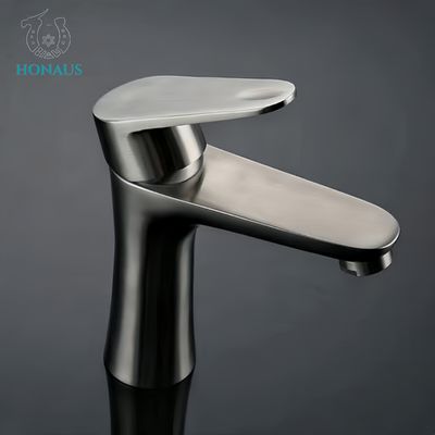 Luxury School SS304 Bathroom Wash Basin Faucet Deck Mounted