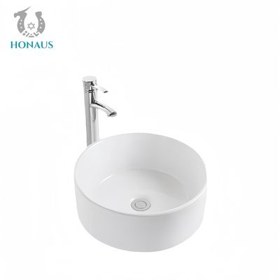 Mini Bathroom Countertop Basin Art Multi Shape Hotel 160mm Deep Anti Stain