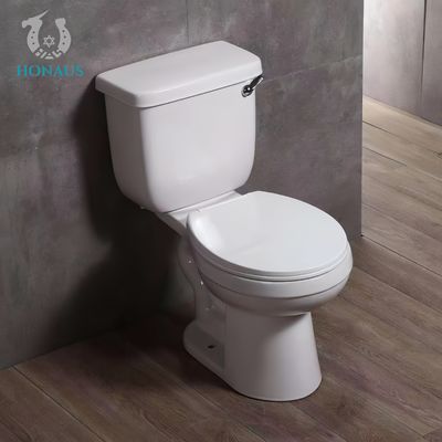 Elongated Two Piece Toilet Bowl Customization For Your Industry Requirements