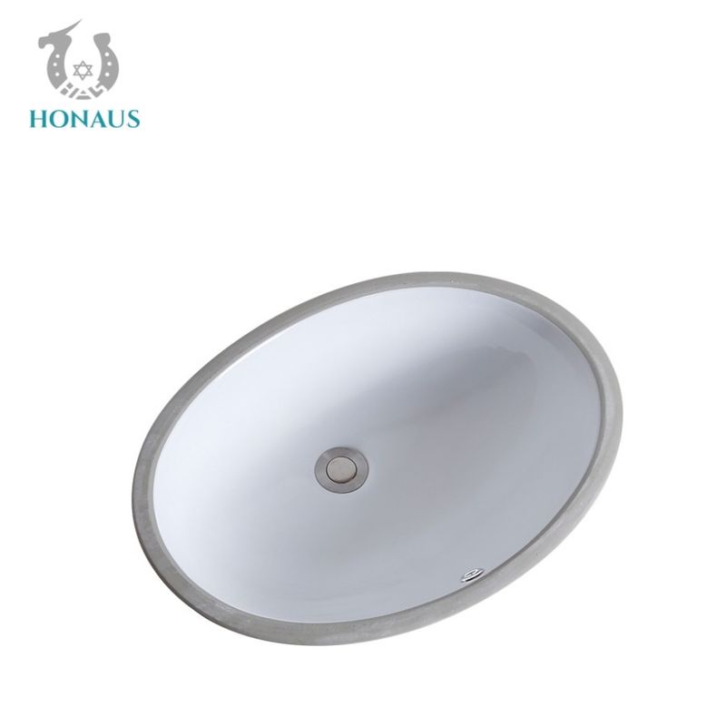 Customized 10L-15L Oval Under Counter Wash Basin Children'S Inset Countertop Basin
